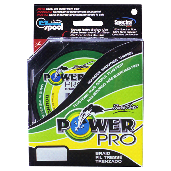 slide 1 of 1, Spectra PowerPro Braided Fishing Line Test, 1 ct