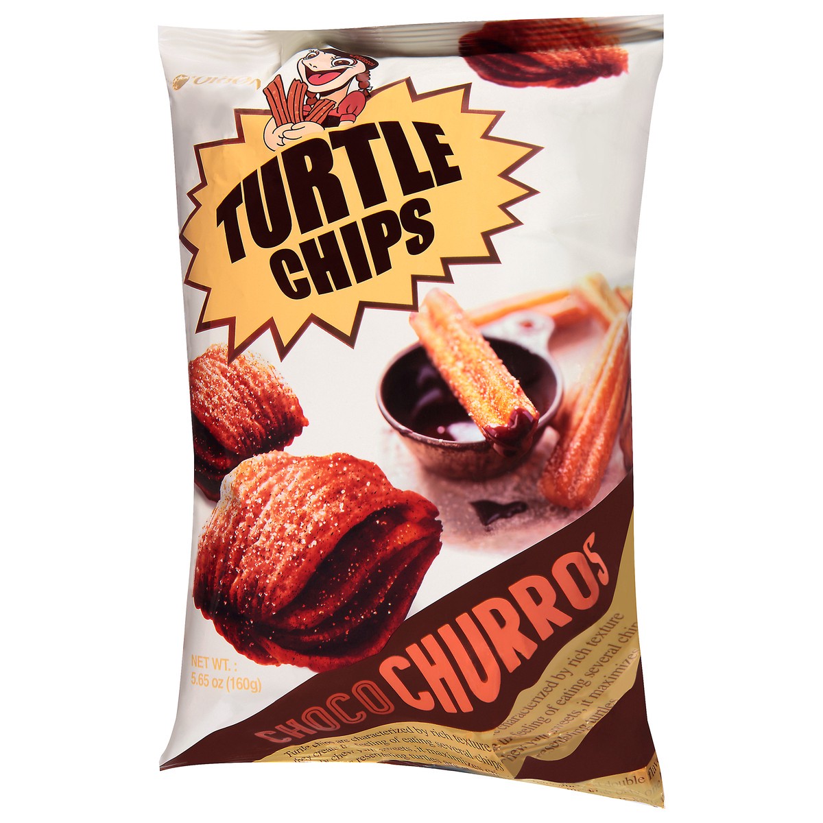slide 2 of 13, Orion Choco Churros Turtle Chips 5.65 oz, 5.65 oz