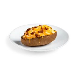 Bacon Cheddar Twice Baked Potato