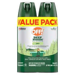OFF! Deep Woods Mosquito Repellent - 8oz/2ct