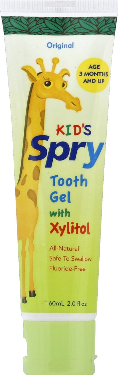 slide 1 of 2, Spry Original Kid's Tooth Gel, 2 oz