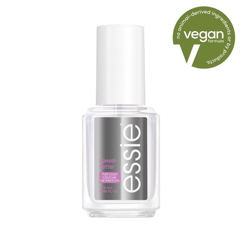 slide 5 of 6, essie Speed Setter Top Coat - quick-dry - 0.46 fl oz, 0.46 fl oz