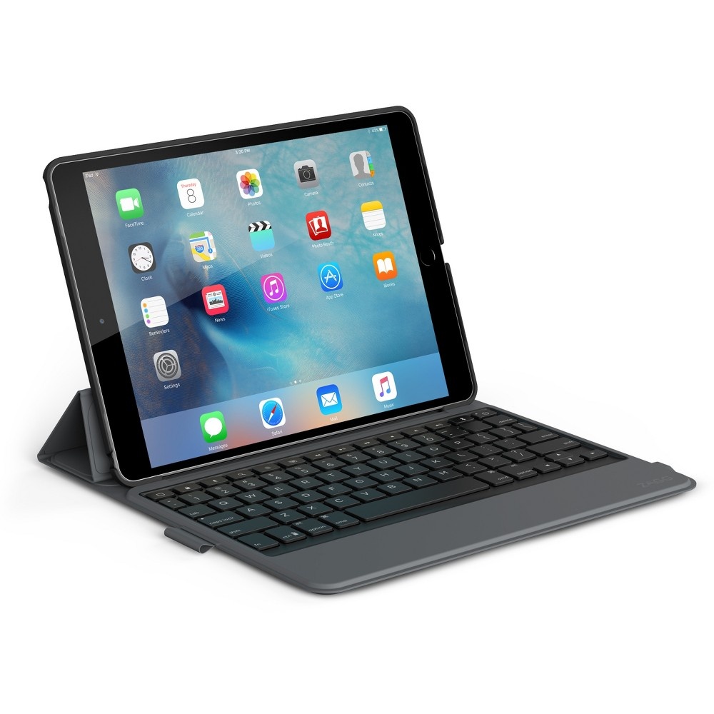 slide 2 of 3, ZAGG ID8MBN-BB0 iPad Pro 9.7" Keyboard Folio Case - Black, 1 ct