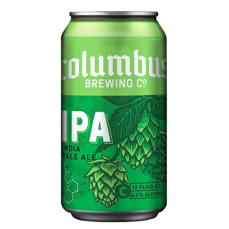 slide 2 of 2, Columbus Brewing Co. Columbus IPA Beer - 6pk/12 fl oz Cans, 6 ct; 12 fl oz
