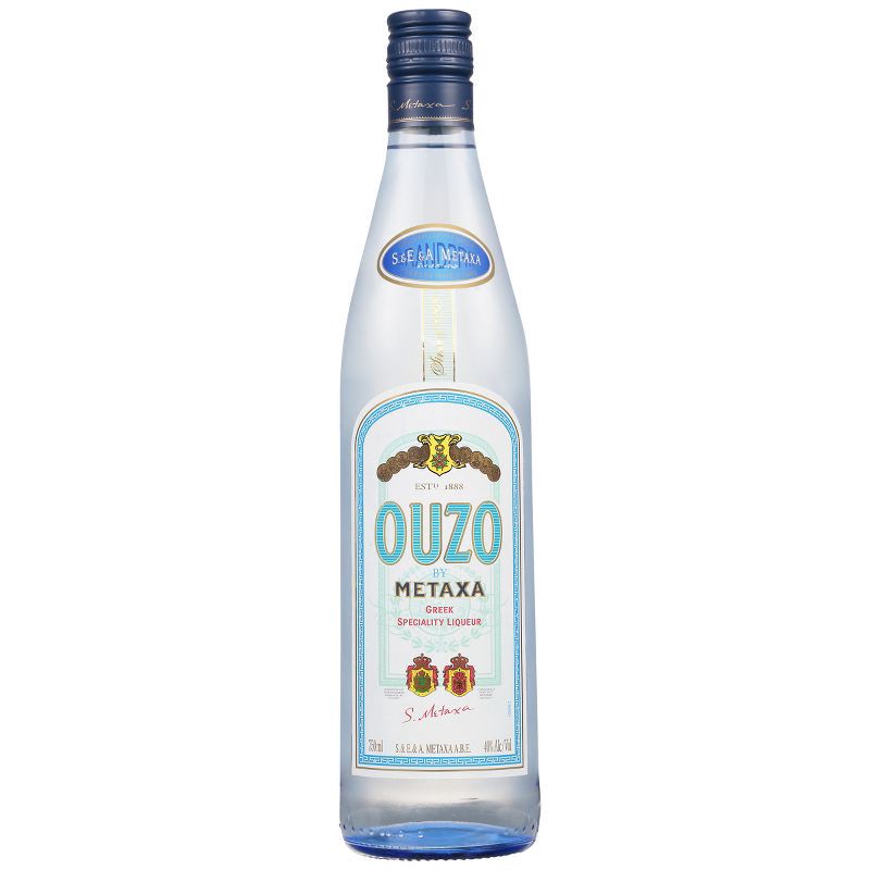 slide 2 of 9, Ouzo by Metaxa Greek Specialty Liqueur - 750ml Bottle, 750 ml