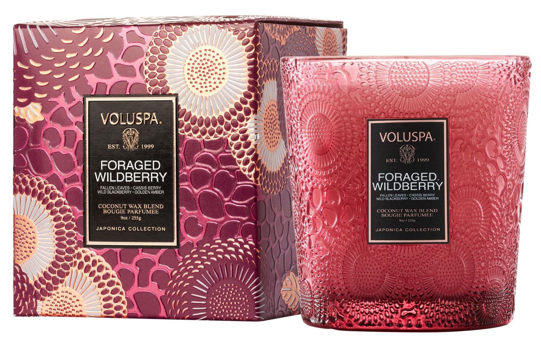 slide 1 of 1, Voluspa Foraged Wildberry Candle, 9 oz