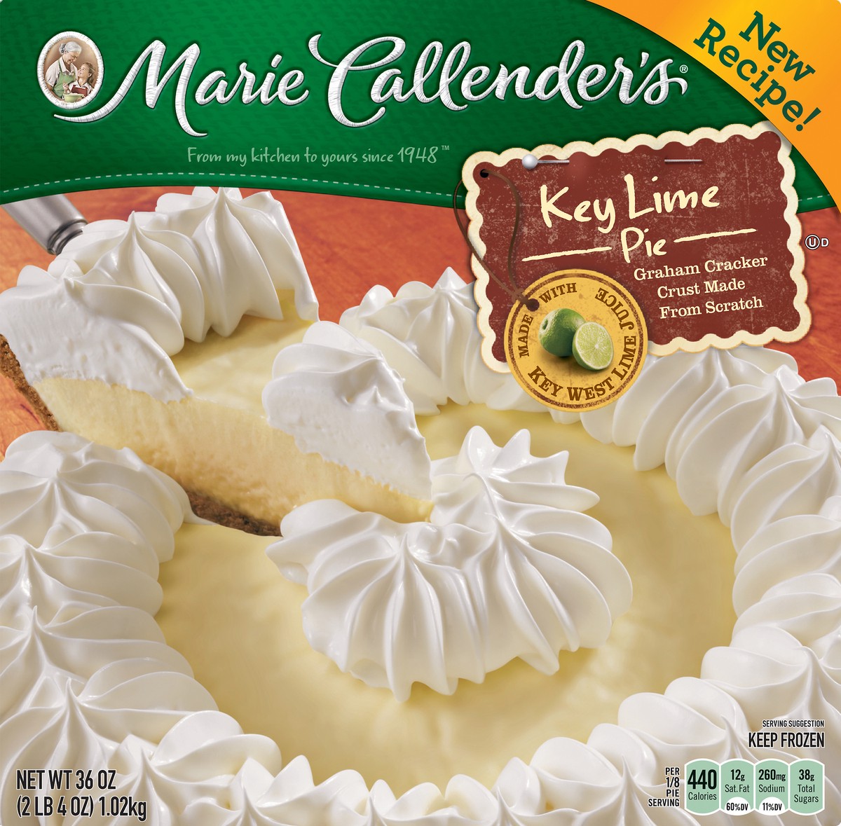 slide 9 of 10, Marie Callender's Key Lime Pie 36 oz, 36 oz