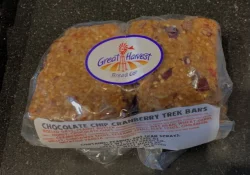 Great Harvest Bread Chocolate Chip Cranberry Trek Bar