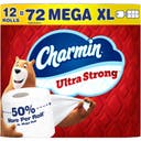 Charmin Ultra Strong Toilet Paper - 12 Mega XL Rolls