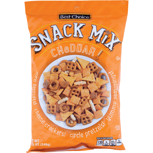 slide 1 of 1, Best Choice Cheddar Snack Mix, 8.75 oz