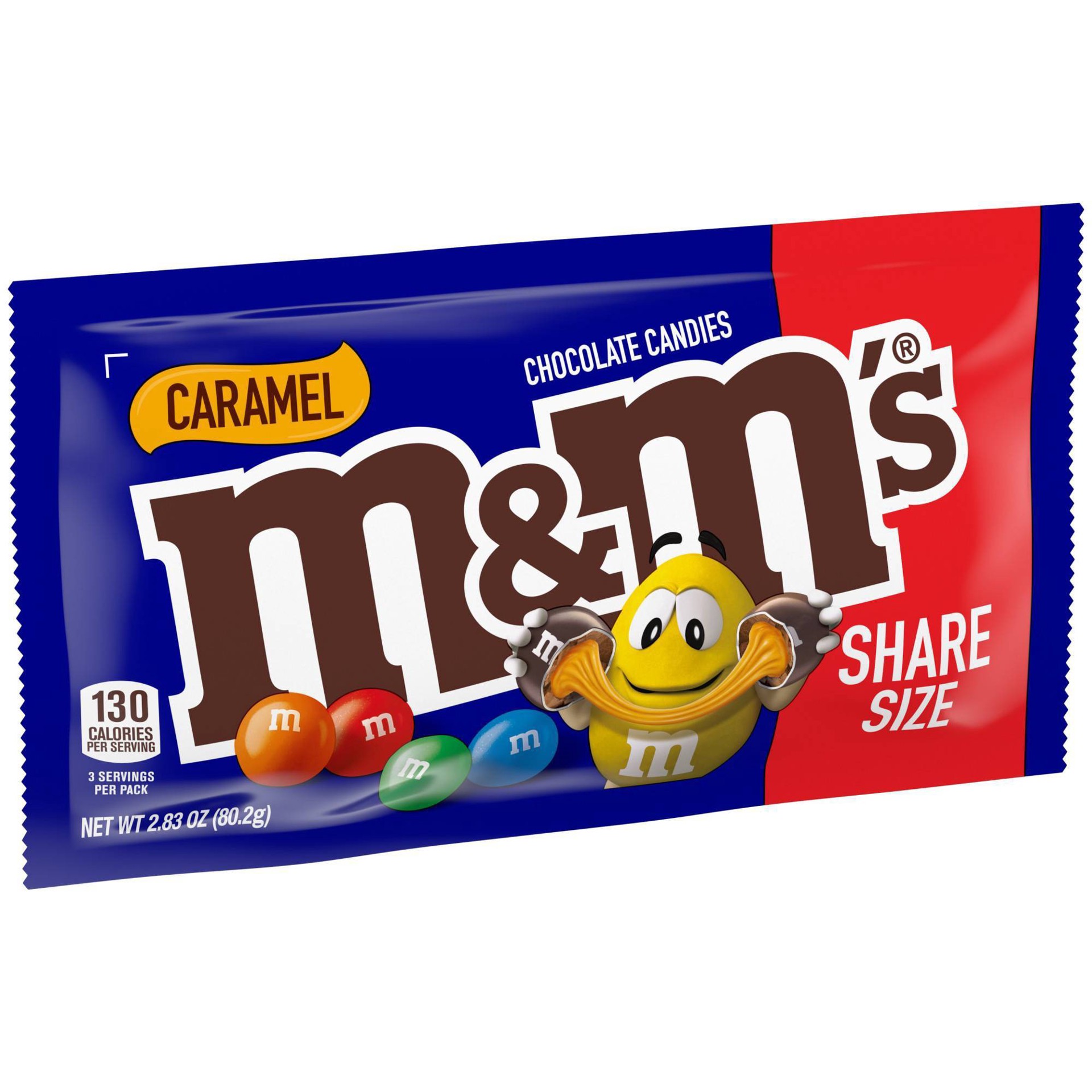 slide 19 of 22, M&M's Caramel Share Size Chocolate Candies - 2.83oz, 2.83 oz
