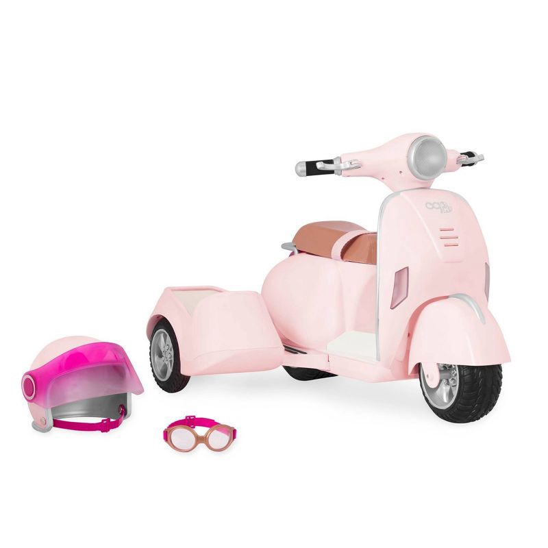 slide 1 of 9, Our Generation Ride Along Scooter Vehicle Accessory Set for 18" Dolls, 1 ct
