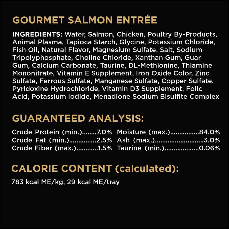 slide 7 of 10, Sheba Perfect Portions Cuts In Gravy Chicken, Salmon & Turkey Entrée Premium Wet Cat Food - 3.96lb/24ct Variety Pack, 3.96 lb, 24 ct