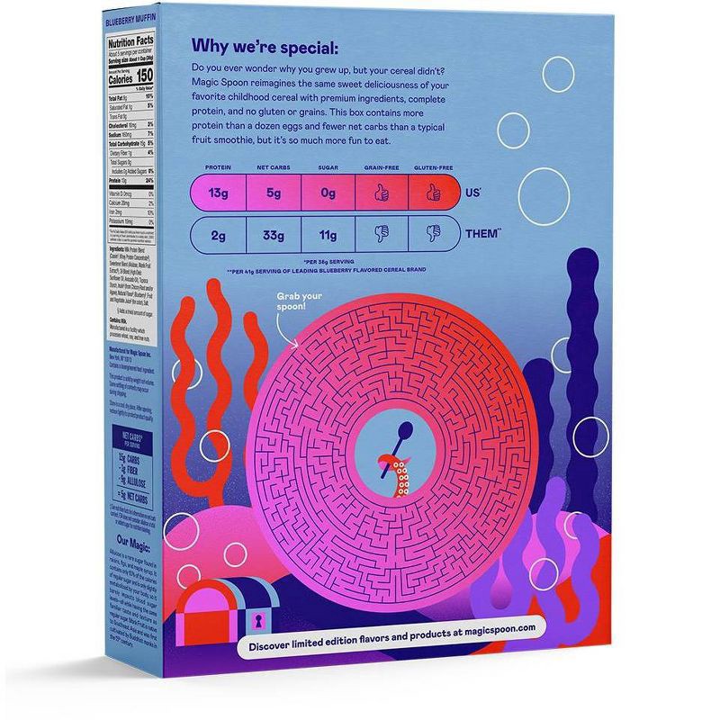 slide 3 of 3, Magic Spoon Blueberry Muffin Cereal 7 oz, 9.65 oz