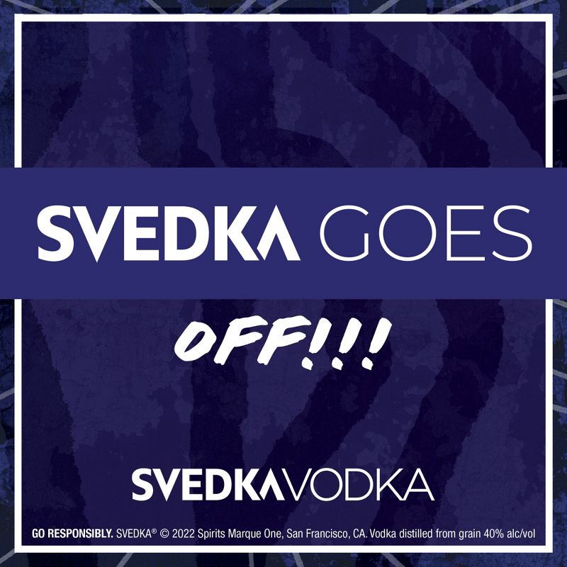 slide 7 of 7, SVEDKA Vodka - 750ml Plastic Bottle, 750 ml