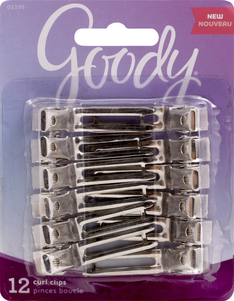 slide 4 of 7, Goody Styling Double Curl Clips, 12 ct