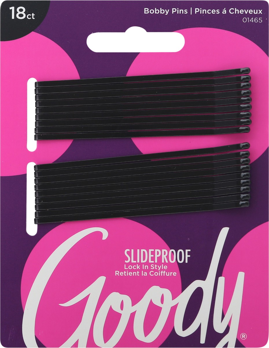 slide 6 of 9, Goody Sliderproof Bobby Pins 18 ea, 18 ct