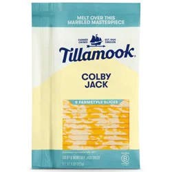 Tillamook Farmstyle Colby Jack Cheese Slices - 8oz/9 slices