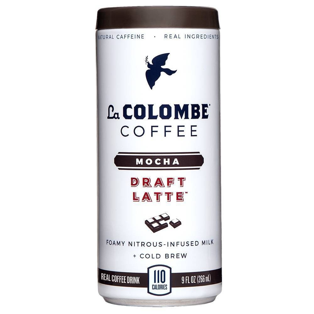 slide 4 of 6, La Colombe Draft Latte Mocha - 4pk/9 fl oz Cans, 4 ct; 9 fl oz