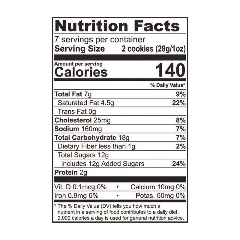 slide 3 of 12, Tate's Bake Shop Chocolate Chip Cookies - 7oz, 7 oz