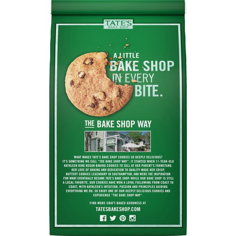 slide 6 of 15, Tate's Bake Shop Chocolate Chip Cookies - 7oz, 7 oz