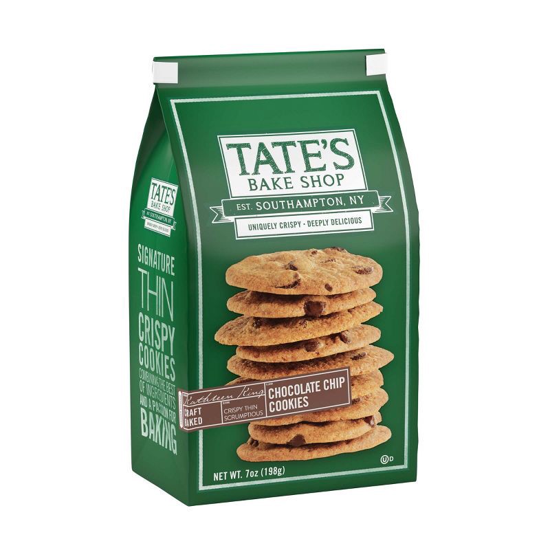 slide 3 of 12, Tate's Bake Shop Chocolate Chip Cookies - 7oz, 7 oz