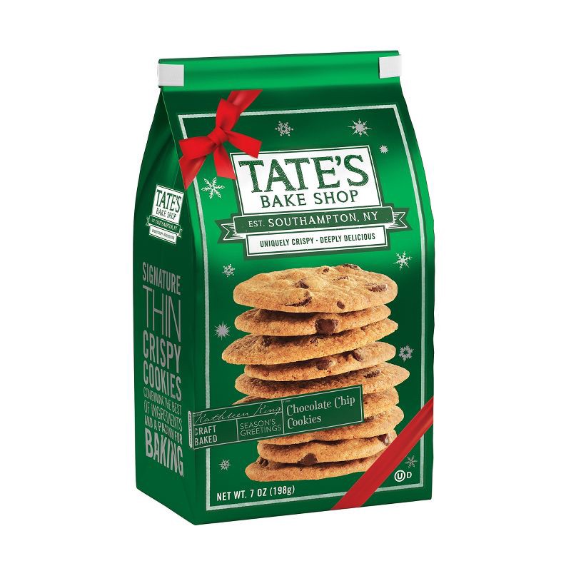 slide 10 of 15, Tate's Bake Shop Chocolate Chip Cookies - 7oz, 7 oz