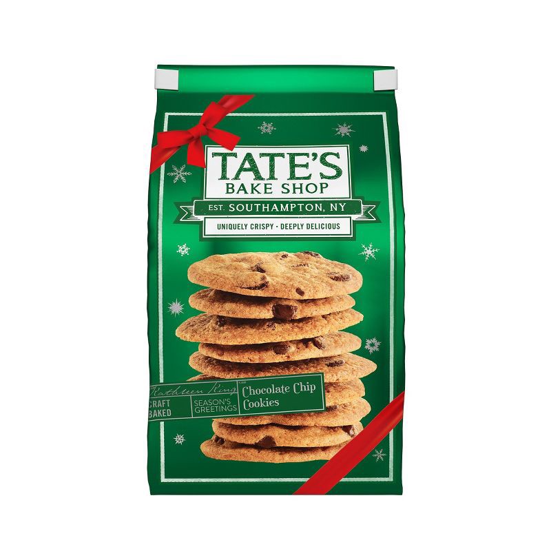 slide 1 of 15, Tate's Bake Shop Chocolate Chip Cookies - 7oz, 7 oz