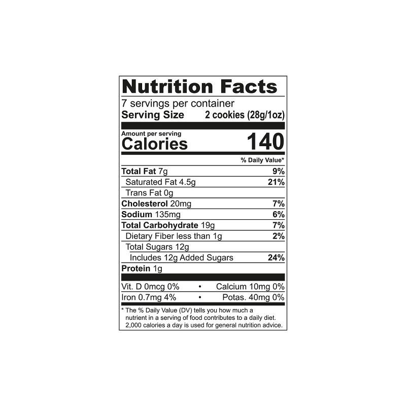 slide 5 of 15, Tate's Bake Shop Gluten Free Chocolate Chip Cookies - 7oz, 7 oz