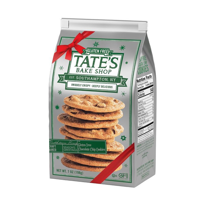 slide 11 of 15, Tate's Bake Shop Gluten Free Chocolate Chip Cookies - 7oz, 7 oz
