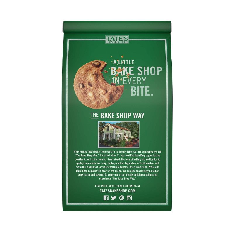 slide 8 of 11, Tate's Bake Shop Walnut Chocolate Chip Cookies - 7oz, 7 oz