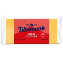 Tillamook Sharp Cheddar Cheese Block - 16oz