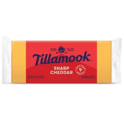 Tillamook Sharp Cheddar Cheese Block - 8oz