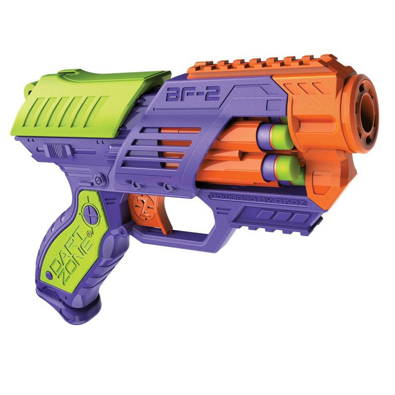 slide 3 of 7, Dart Zone Covert Ops Dart Zone Nitroshot Blitzfire 2pk Dart Blasters, 2 ct