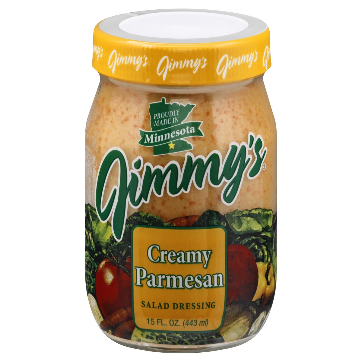 slide 1 of 10, Jimmy's Creamy Parmesan Salad Dressing, 15 fl oz