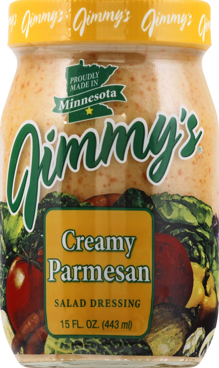 slide 9 of 10, Jimmy's Creamy Parmesan Salad Dressing, 15 fl oz