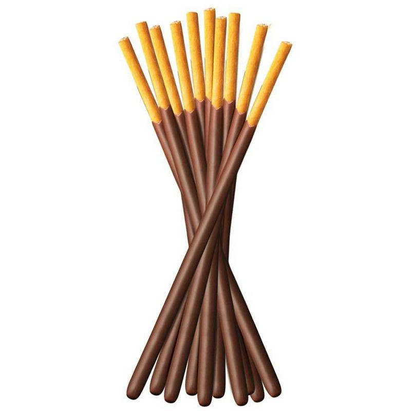 slide 4 of 5, Glico Pocky Chocolate Cream Covered Biscuit Sticks - 1.41oz, 1.41 oz