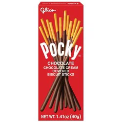 Glico Pocky Chocolate Cream Covered Biscuit Sticks - 1.41oz