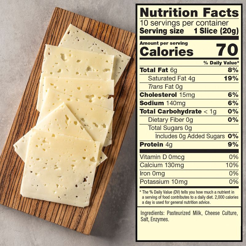 slide 3 of 11, Sargento Natural Havarti Sliced Cheese - 7oz/10 slices, 7 oz