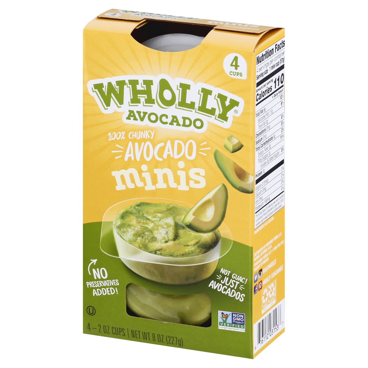 slide 5 of 11, Wholly Minis Avocado 4 ea, 4 ct