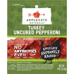 Applegate Farms Applegate Natural Uncured Turkey Pepperoni - 4oz