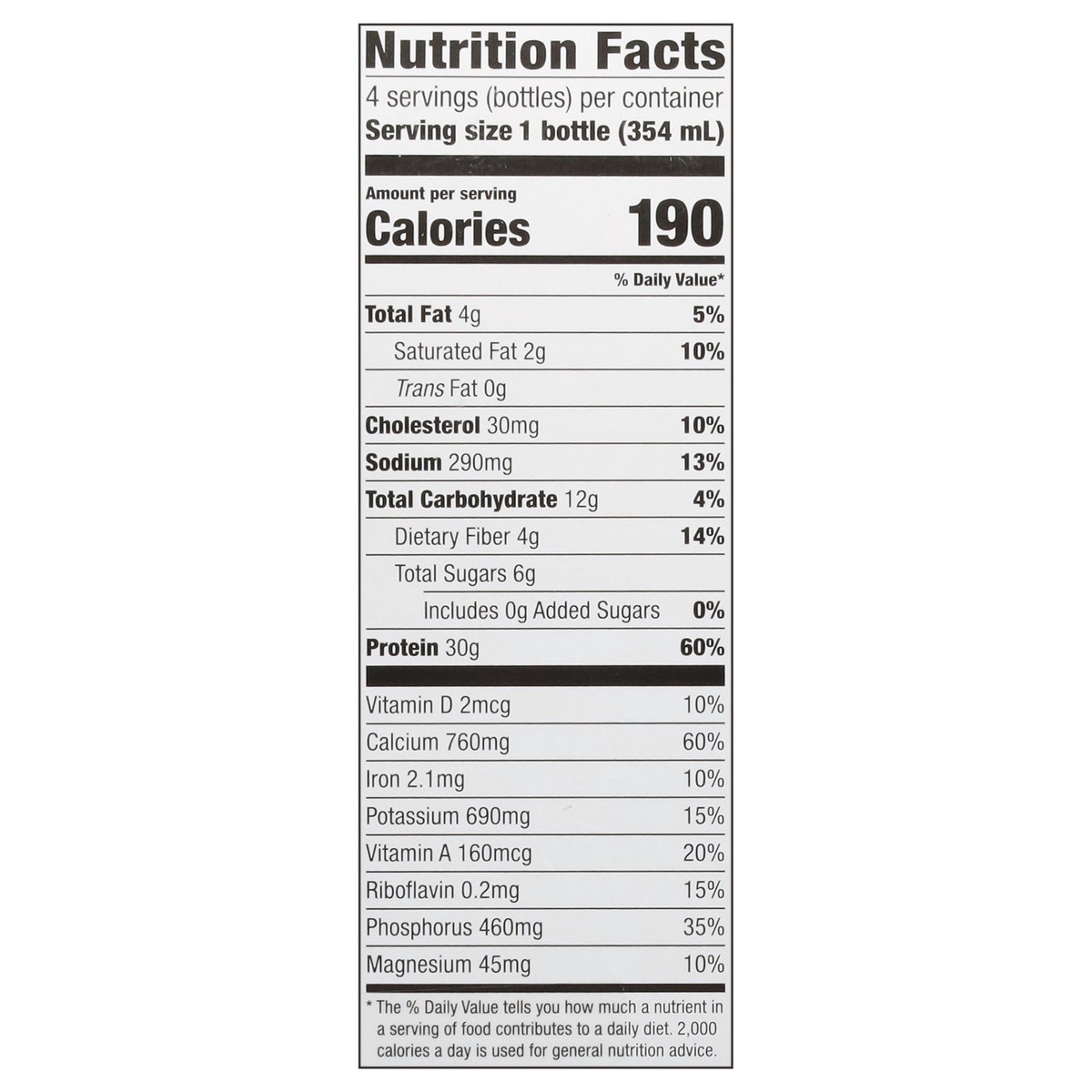 slide 12 of 13, Shamrock Farms Rockin' Protein Builder Chocolate 4 pack, 4 ct