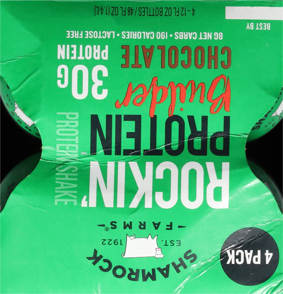 slide 10 of 13, Shamrock Farms Rockin' Protein Builder Chocolate 4 pack, 4 ct