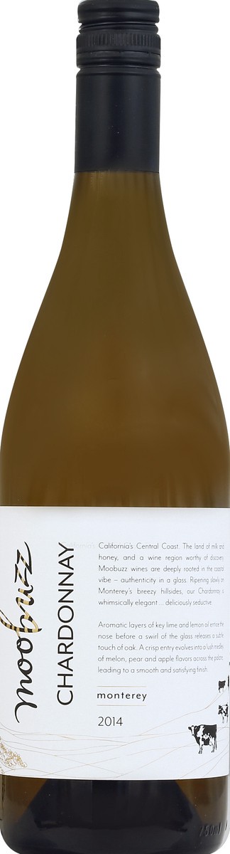 slide 2 of 2, Moobuzz Chardonnay 750 ml, 750 ml