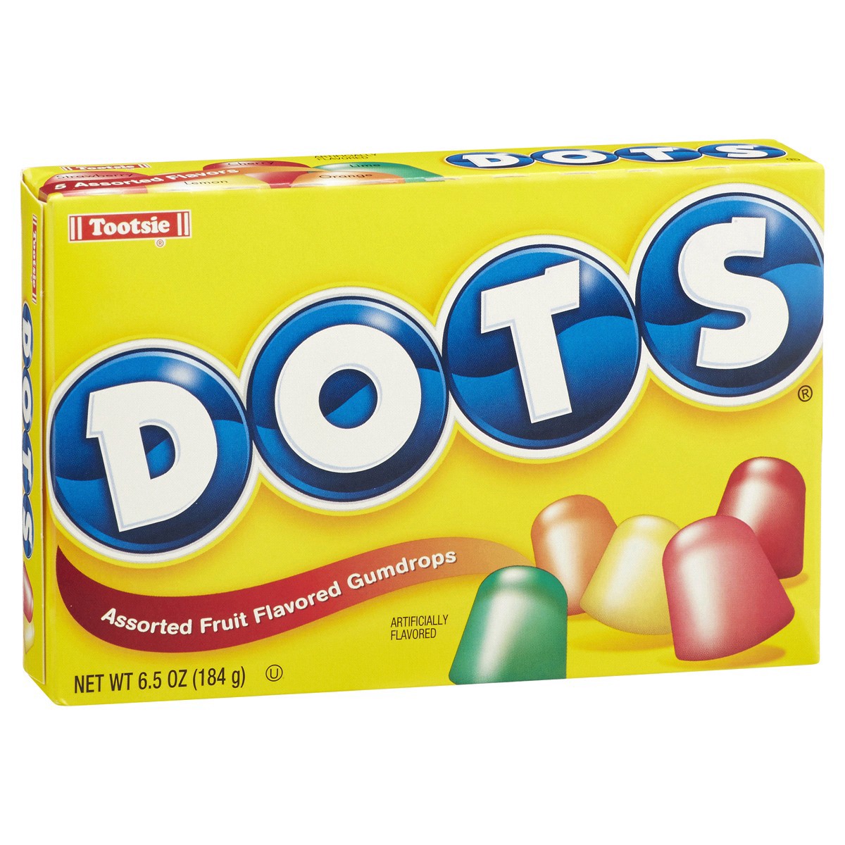 slide 3 of 5, Tootsie Roll Tropical Dots Candy, 6.5 oz