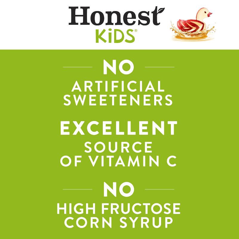 slide 4 of 7, Honest Kids Organic Apple Juice Drink - 8pk/6 fl oz Box, 8 ct; 6 fl oz