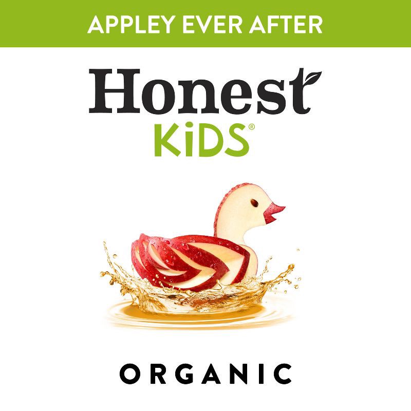 slide 5 of 7, Honest Kids Organic Apple Juice Drink - 8pk/6 fl oz Box, 8 ct; 6 fl oz