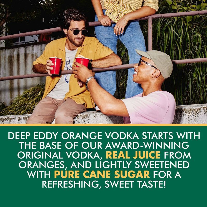 slide 6 of 8, Deep Eddy Orange Vodka - 1L Bottle, 1 liter
