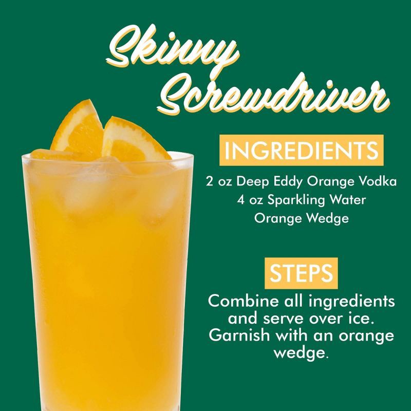 slide 3 of 8, Deep Eddy Orange Vodka - 1L Bottle, 1 liter