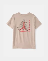 Carters Kid Volcano Graphic Tee - Brown Beige XL